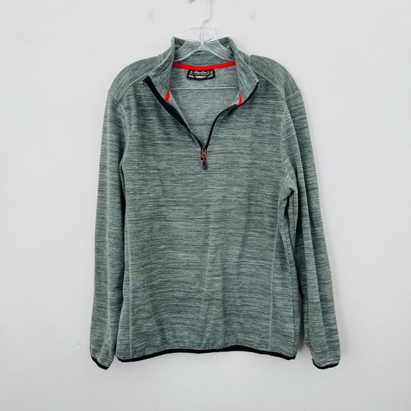 Avalanche Green 1/4 Zip Pullover Sweater Men’s Size M - Picture 1 of 7